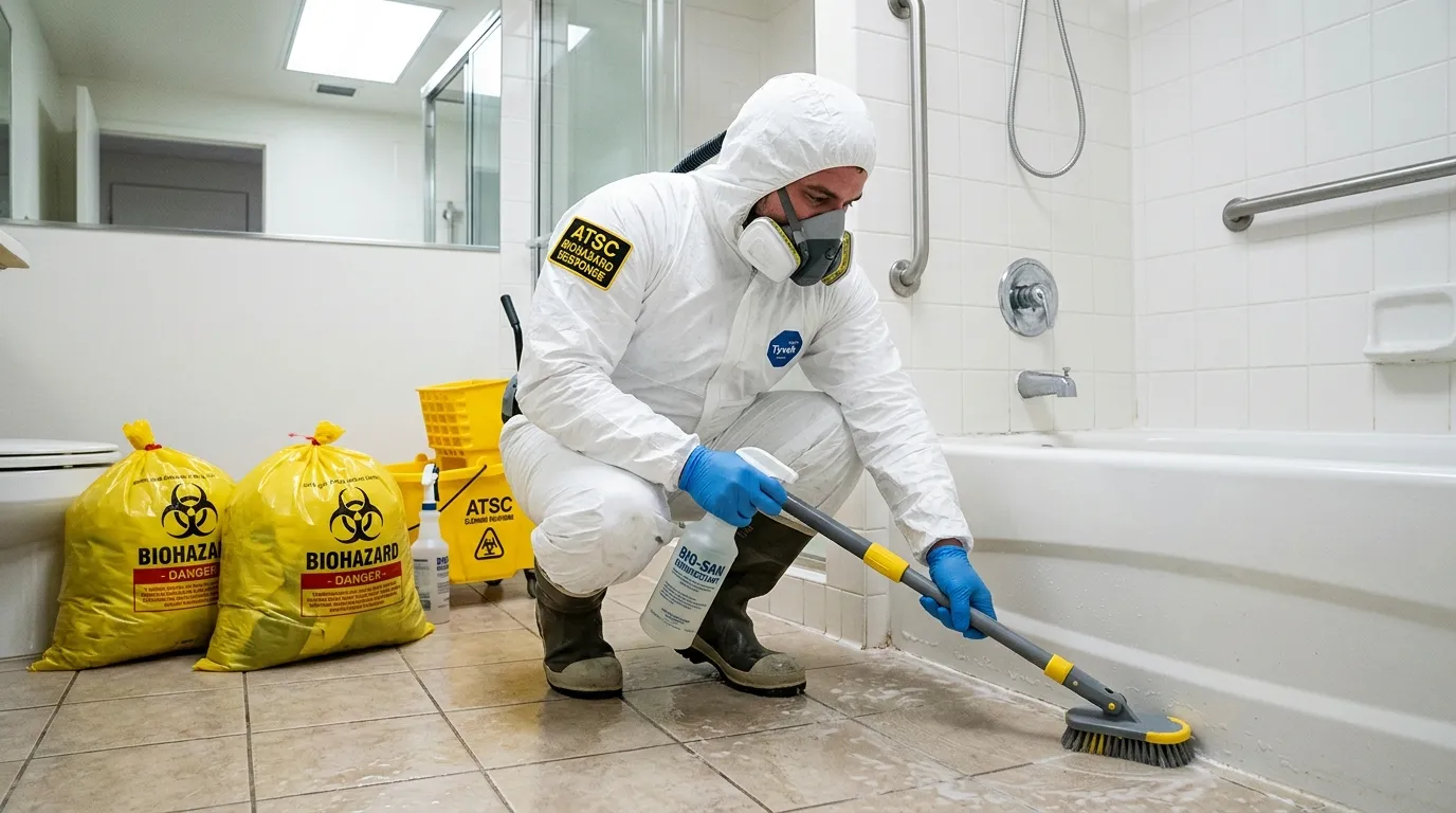 Decontamination equipment deployed for Blood Cleanup in Latrobe